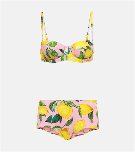 Dolce Gabbana Printed Bikini Dolce Gabbana