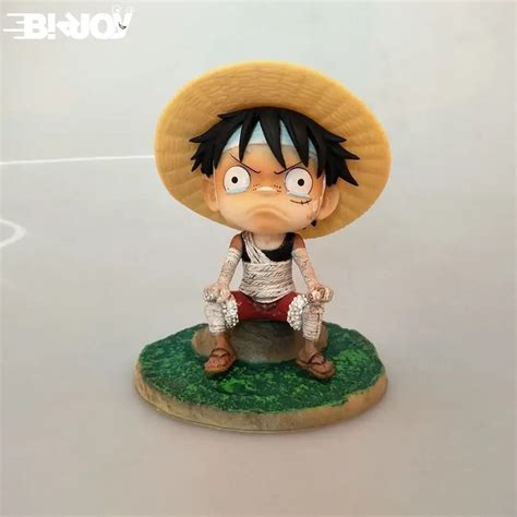 One Piece Nautical Luffy Sitting Cartoon Crying Angry Bandage