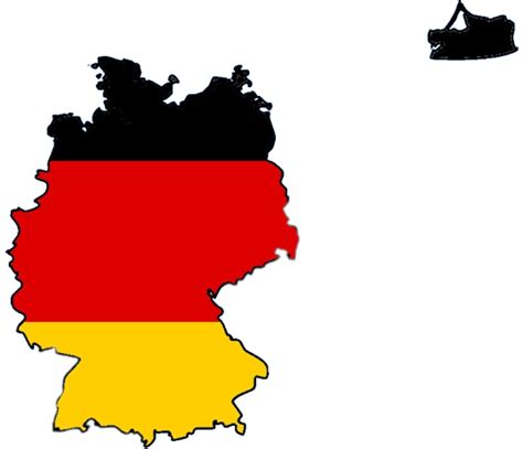 Flag Map Of Germany With Kaliningrad By Republicofniger On Deviantart