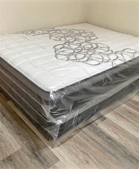 Queen Size Eurotop Mattress Comes With Box Spring Free Home Delivery