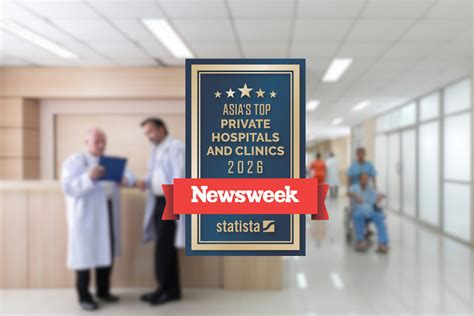Newsweek and Statista survey Asia's top private hospitals and clinics