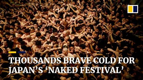 Thousands Brave Cold For Japans Naked Festival Amid Coronavirus