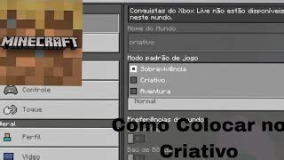 Como Colocar No Criativo Em No Minecraft Trial Doovi