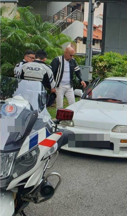 Vin Diesel Lookalike Seen At Traffic Police Spot Check On Supercars In