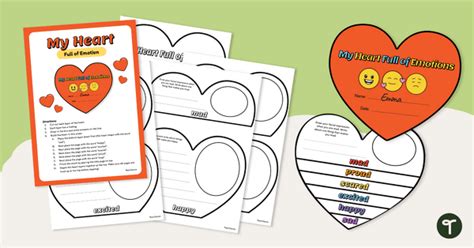 Feelings And Emotions Match Up Activity Teach Starter