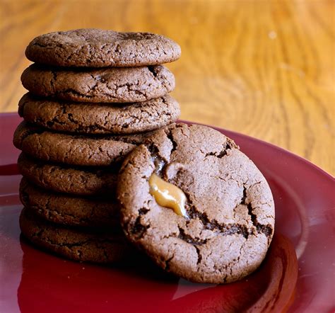 My Cooking Adventure Chewy Caramel Chocolate Cookies