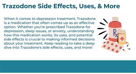 Trazodone Side Effects, Uses, & More | Clarity Clinic