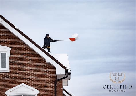 Commercial Roof Snow Removal Boston Ma Certified Roofing