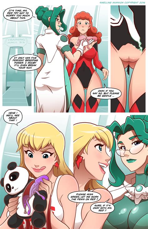 Swelling Invasion Issue PAGE By Monocle Hentai Foundry
