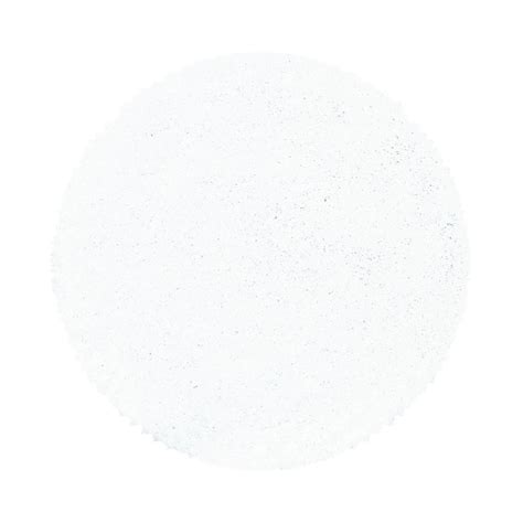 runder hochflorteppich  weiss