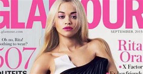 Rita Ora Gets NAKED For Glamour Magazine Cover OK Magazine
