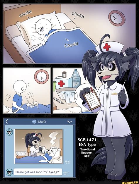 Scp 1471 Esa Type Pimotional Support App Ifunny
