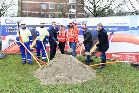 Westconnect Startet Glasfaserausbau In Moers Asberg Nord