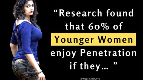 Research Found That 60 Of Younger Women Enjoy Penetration If They Psychology Facts About Girls