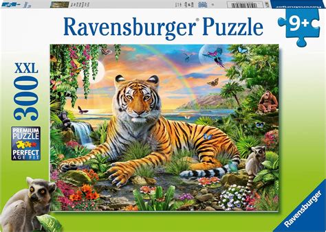 Ravensburger 12896 Xxl King Of The Jungle 300 Piece Jigsaw Puzzle