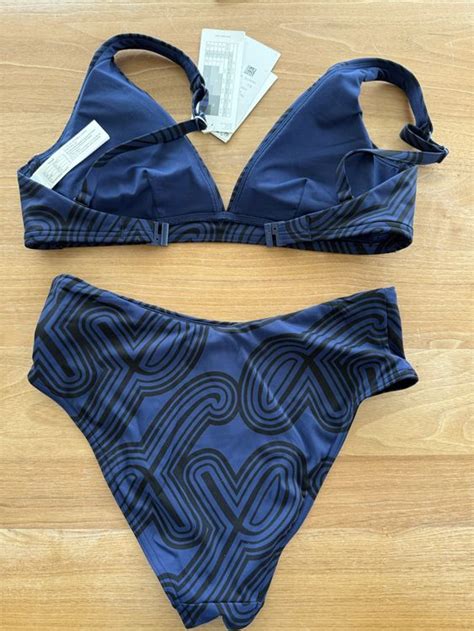 Triumph Bikini Set Grösse S Dunkelblau Schwarz Neu mit Et Neu und originalverpackt in