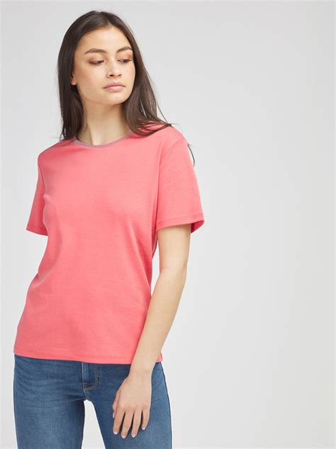 Diane Laury Tee Shirt Rose Pale Femme Des Marques Vous