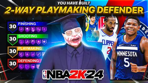 New Way Playmaking Lockdown Defender Build Is The Best Build In Nba