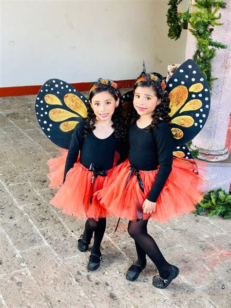 Mariposa monarca Disfraz de mariposa Disfraces de niños Disfraz de