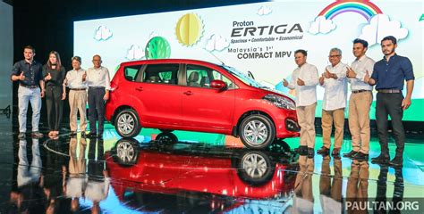 Proton Ertiga Launch Paul Tan S Automotive News