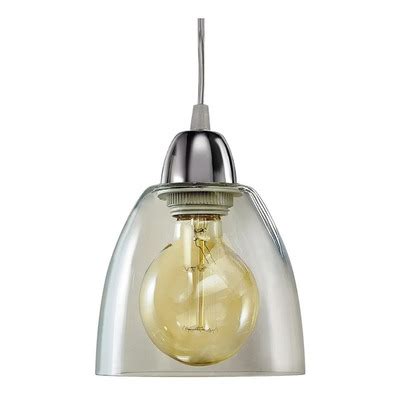 Luz Desing Colgante Luz Vidrio Transparente Vintage Cm Apto Led