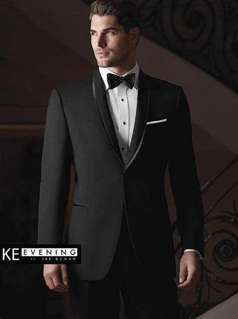 Black Waverly Tuxedo Rental Minsky Formal Wear