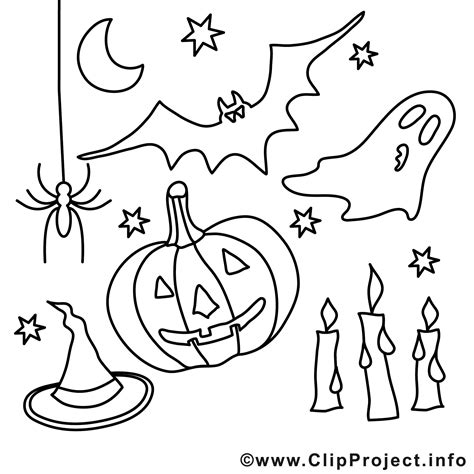 Halloween Bild Zum Ausmalen