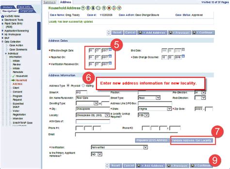 Eligibility Worker Transferring A Snaptanf Case With A Snapet Or View