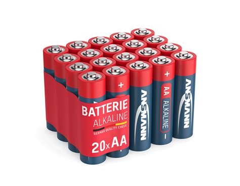 Ansmann Mignon Aa Batterien Er Spar Pack Strauss