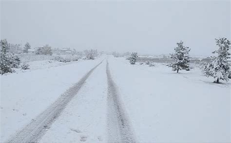 FOTOS Así luce La Rumorosa tras caída de nieve Mediotiempo