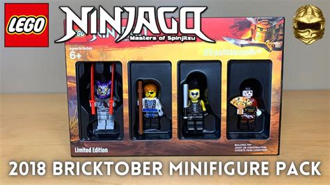 Lego Ninjago Bricktober Minifigure Pack Review Toys R Us