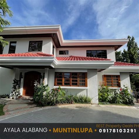 For Sale Ayala Alabang House And Lot With Swimming Pool Property For