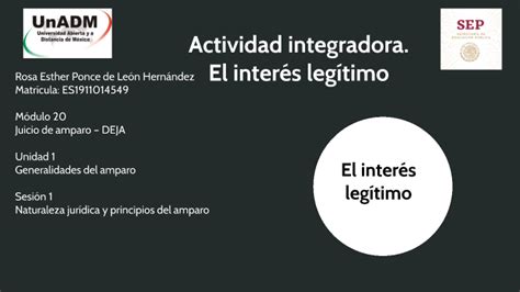 Actividad Integradora El Inter S Leg Timo By Esther Ponce On Prezi Next