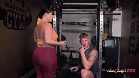 Auntjudysxxx Big Booty Spanish Milf Montse Swinger Seduces Her Personal Trainer Xhamster