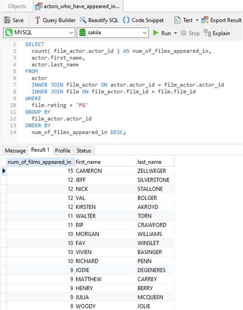 Using The Sql Count Function With Group By