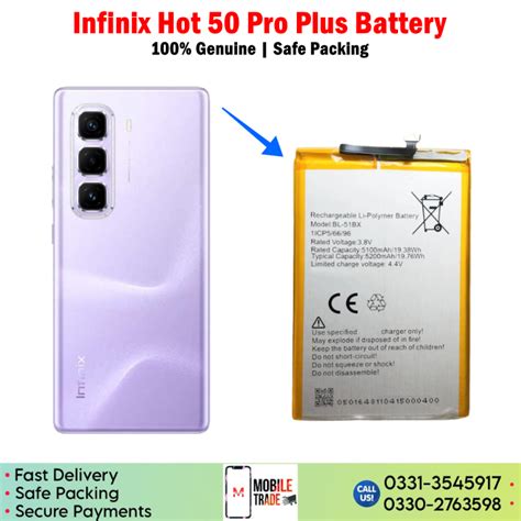 Infinix Hot Pro Plus Battery Price In Karachi Mobiletrade Pk
