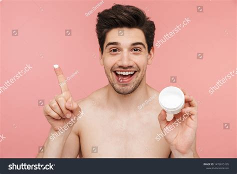 Beauty Portrait Handsome Smiling Shirtless Brunette Stock Photo Shutterstock
