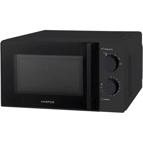Микроволновая печь HARPER HMW-20SM01 черный — купить в интернет ...