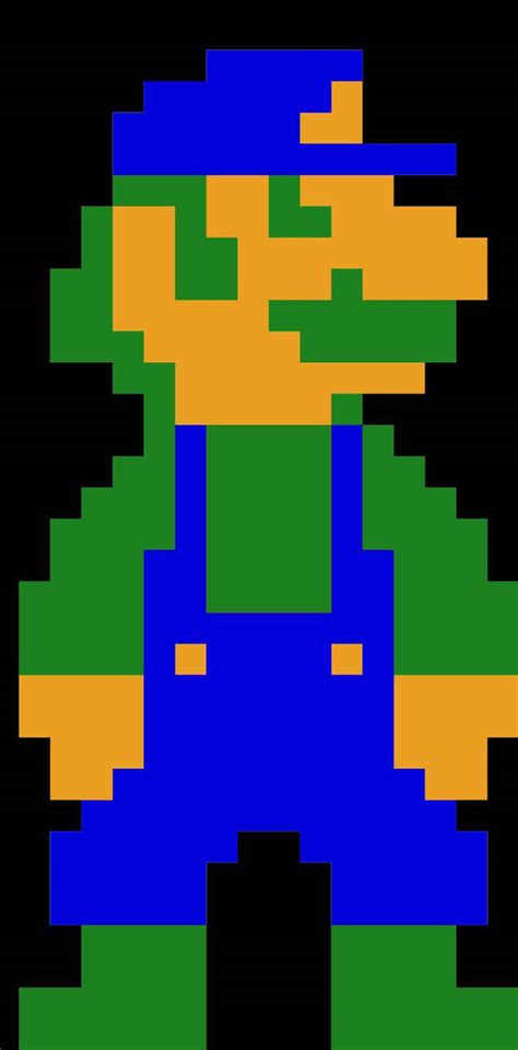 Luigi From Super Mario Anime 1986 Green Outifits By Nicholasblasi On