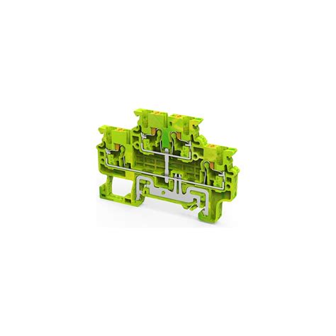 Клемма КЭАЗ заземляющая push-in OptiClip CPDLG-2,5-2L-PE-I-S-(0,2-2,5 ...