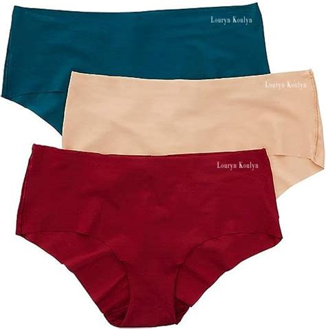Buy LOURYN KOULYN Women S Seamless Underwear No Show Stretch Bikini Panties Silky Invisible