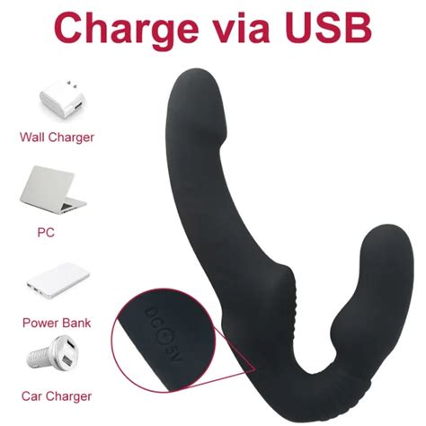 Strapless Strapon Dildo Double Ended For Starter Anesidora