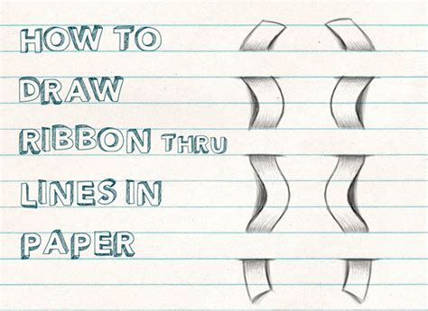 Notebook Lines How To Draw Step By Step Drawing Tutorials