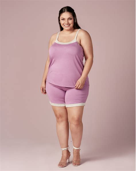 Babydoll De Viscose Dukley Lingerie Plus Dukley Lingerie