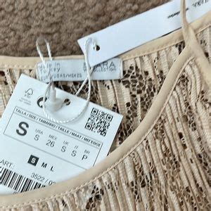 Zara Tops Zara Nude Lace Top Poshmark