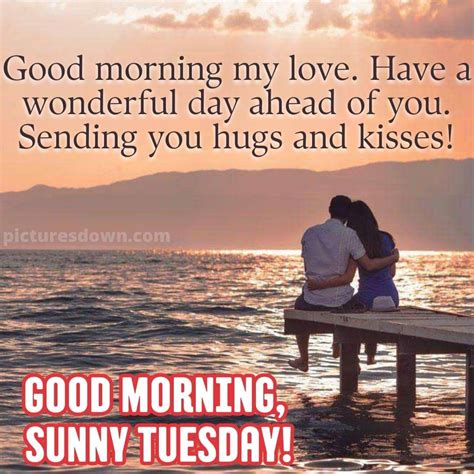 Good Morning Tuesday Love Image Sea