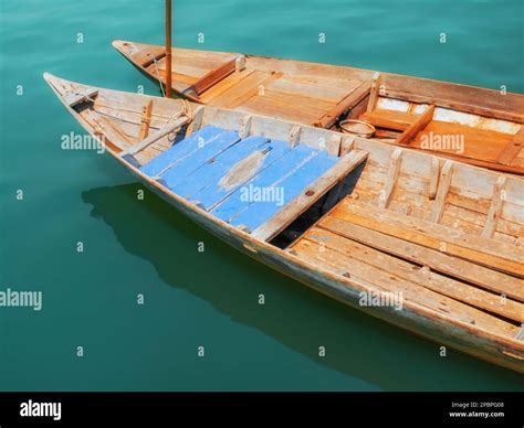 sampan anchored  res stock photography  images alamy