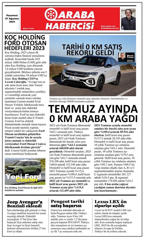 Temmuz Km Araba Odmd Model Arabalar Km