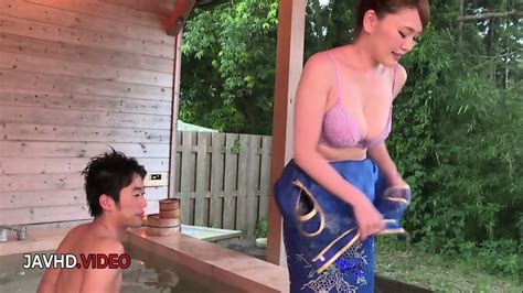 Aya Mikami Gives Creampie During Hardcore Massage Play Outdoors