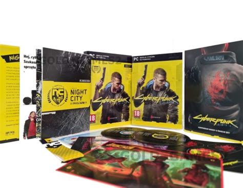 PUDEŁKO CYBERPUNK 2077 PC PL PŁYTY DVD MAPA WLEPY Sklep Opinie Cena